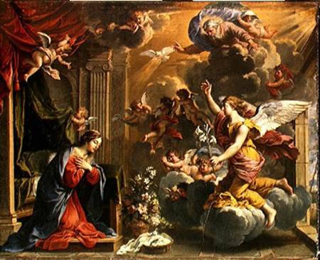 The Annunciation from Charles Francois Poerson