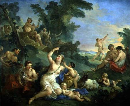 The Triumph of Bacchus from Charles Joseph Natoire