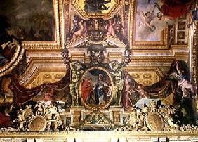 The Atonement for the Corsican Attacks in 1664, Ceiling Painting from the Galerie des Glaces