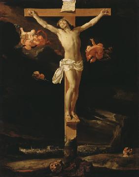 Christ at the cross.
