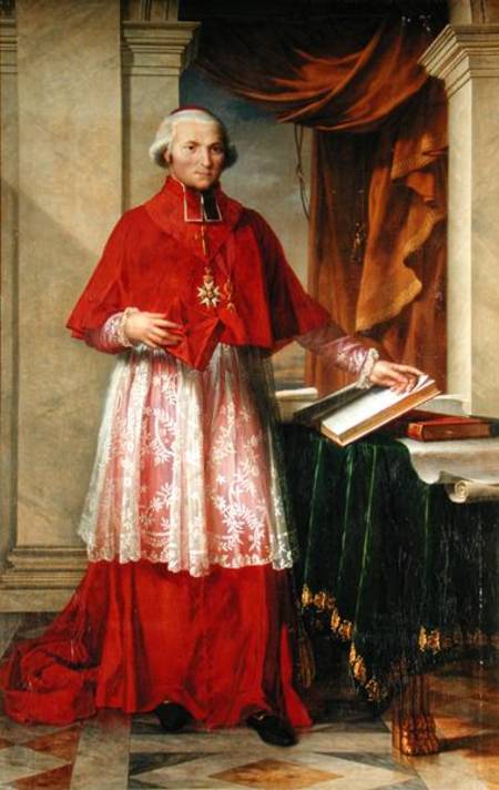 Portrait of Cardinal Joseph Fesch (1763-1839) from Charles Meynier