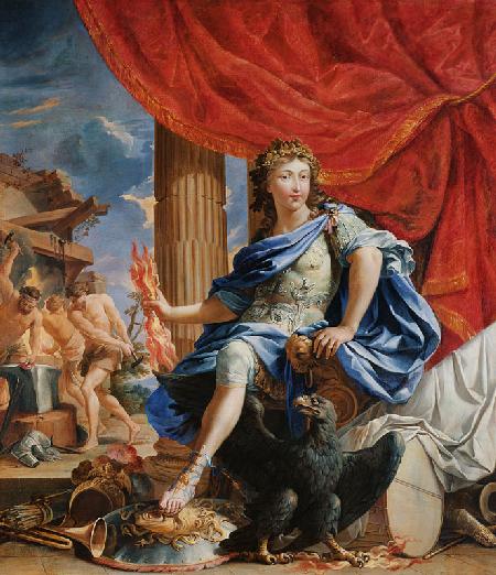 Louis XIV (1638-1715) as Jupiter Conquering the Fronde