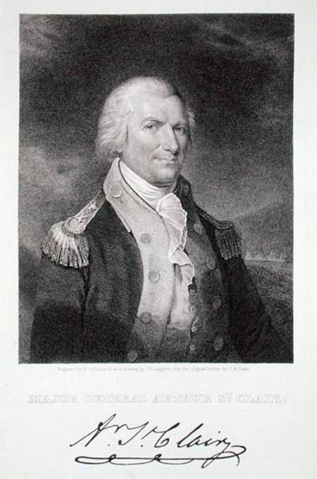 Major General Arthur St. Clair from Charles Willson Peale