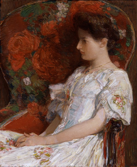 The Victorian Chair from Childe Hassam