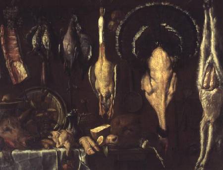 Still Life of a Butcher's Counter from Chimenti Jacopo Empoli