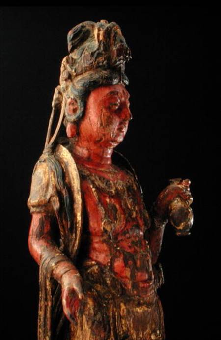 Detail of Guanyin, Song dynasty from Chinese School