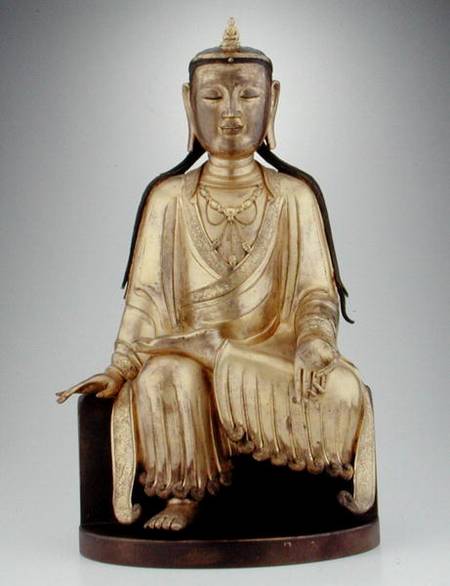 Figure of Avalokitesvara Guanyin from Chinese School