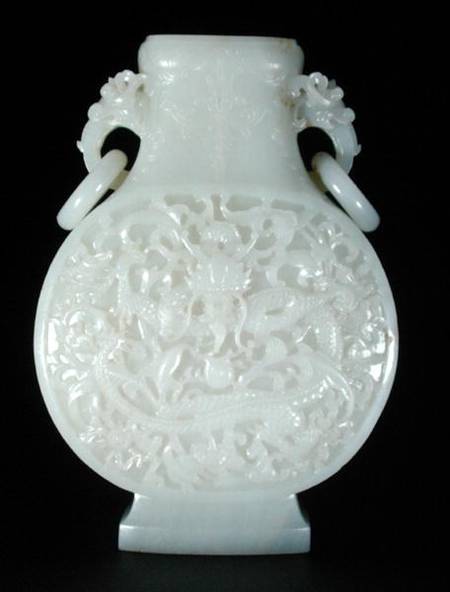 Imperial moon flask, Qianlong from Chinese School