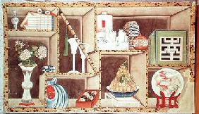 Trompe l'Oeil of Chinese Objects