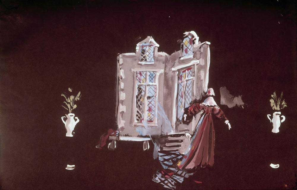 Stage design for the Comédie Française, 1937 from Christian Berard