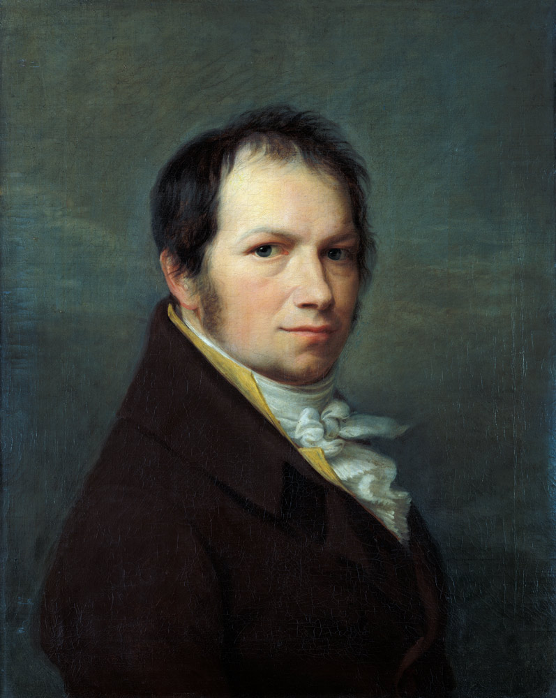 Self-portrait from Christian Ferdinand Hartmann