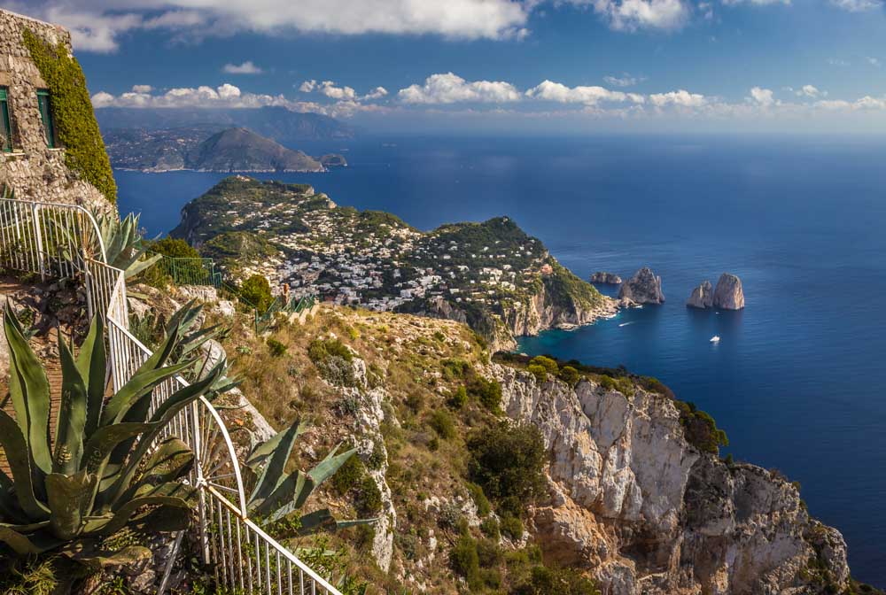 View from Monte Solaro to Capri from Christian Müringer