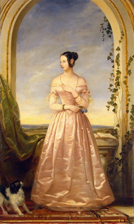 Grand Duchess Alexandra Nikolaevna of Russia (1825-1844), Princess Frederick William of Hesse-Kassel from Christina Robertson