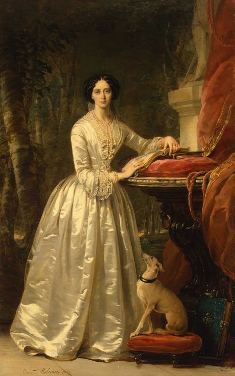 Portrait of Maria Alexandrovna (1824-1880), future Empress of Russia from Christina Robertson