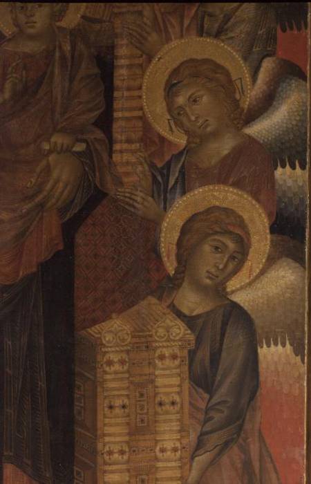 Angels from the Santa Trinita Altarpiece from giovanni Cimabue
