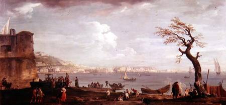 Bay of Naples from the South from Claude Joseph Vernet