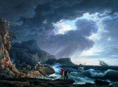 A Seastorm from Claude Joseph Vernet