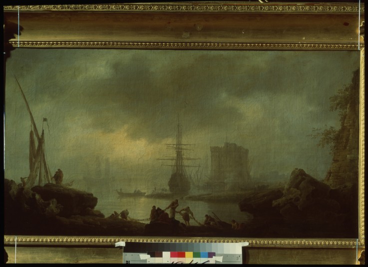 View of the Sea. Mist from Claude Joseph Vernet