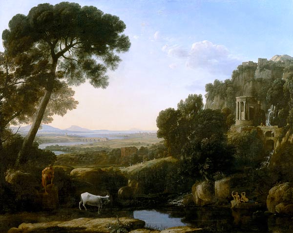 A Sunset or Landscape with Argus Guarding Io from Claude Lorrain