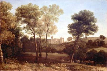 Landscape with Castle from Claude Lorrain