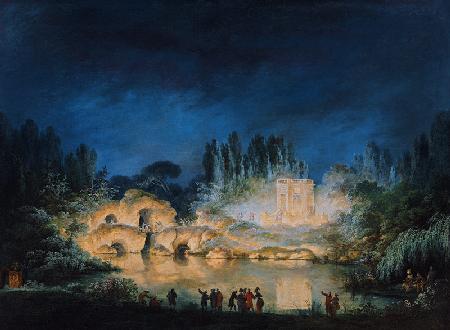 Illumination of the Belvedere at the Petit-Trianon