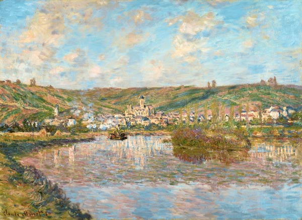 Late Afternoon, Vetheuil from Claude Monet