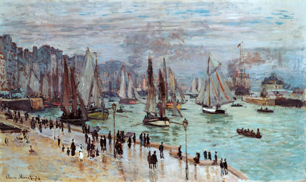 Port de Mer (Le Havre) from Claude Monet