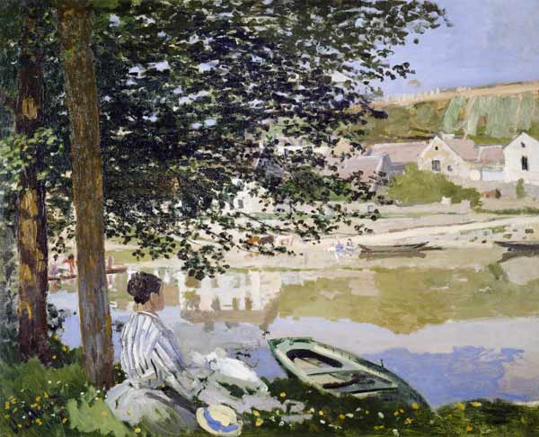 Am Ufer der Seine bei Bennecourt from Claude Monet