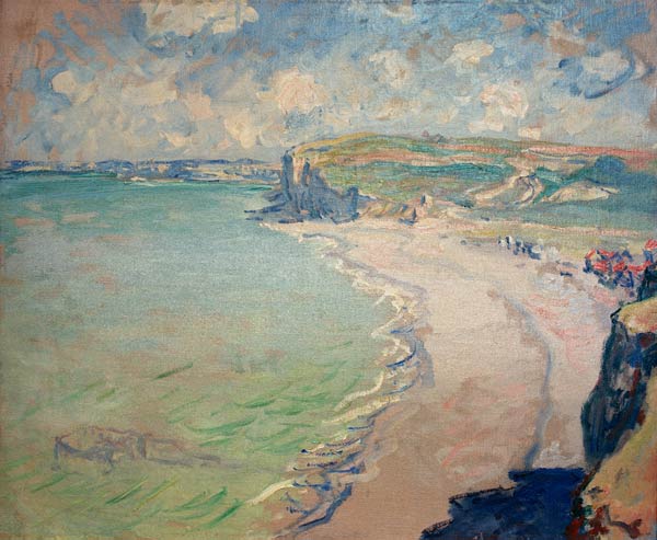 Strand von Pourville from Claude Monet