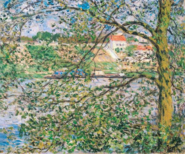 Look through trees from Claude Monet