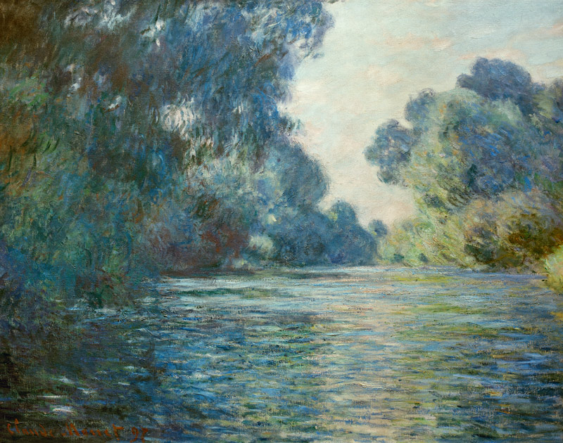 Branch of the Seine near Giverny from Claude Monet