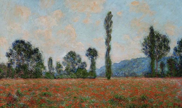 Champ des Coquelicots (Mohnfeld) from Claude Monet