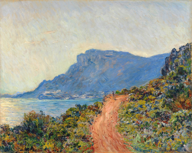 La Corniche near Monaco from Claude Monet