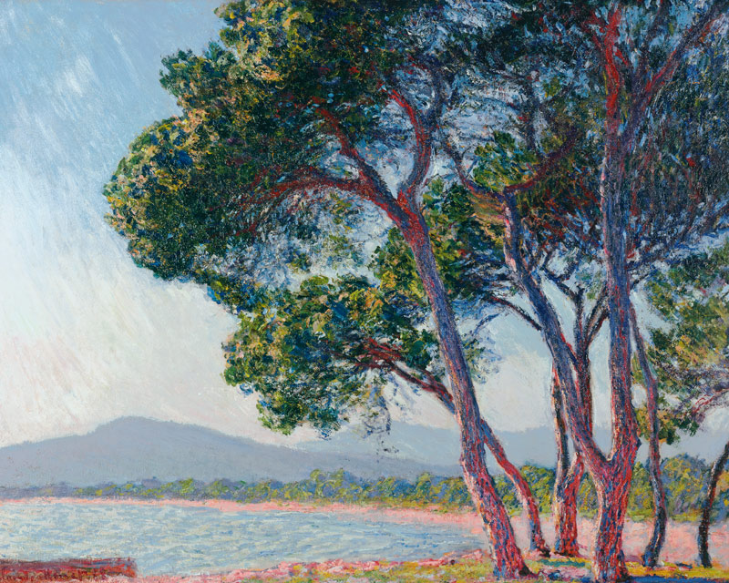 Der Strand bei Juan-les-pins from Claude Monet