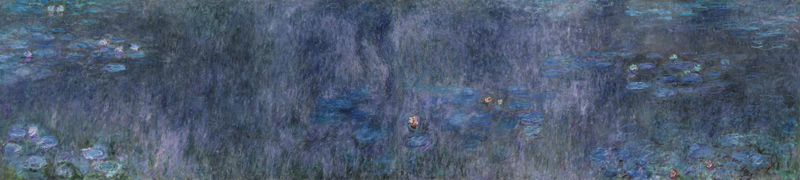 The Water Lilies - Tree Reflections from Claude Monet