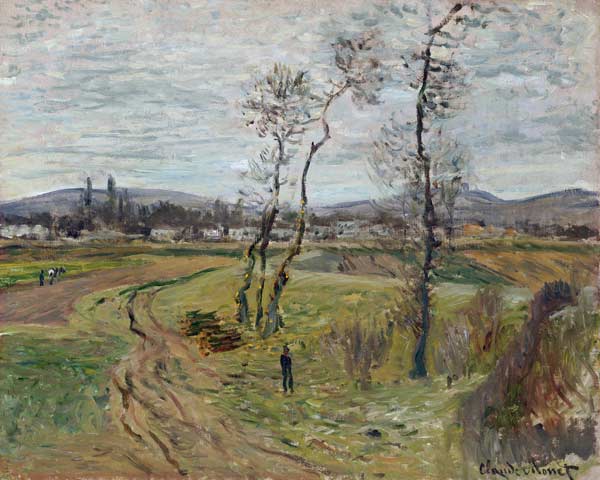 Gennevilliers Plain from Claude Monet