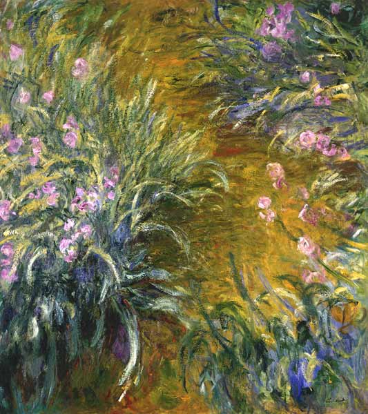 Iris from Claude Monet