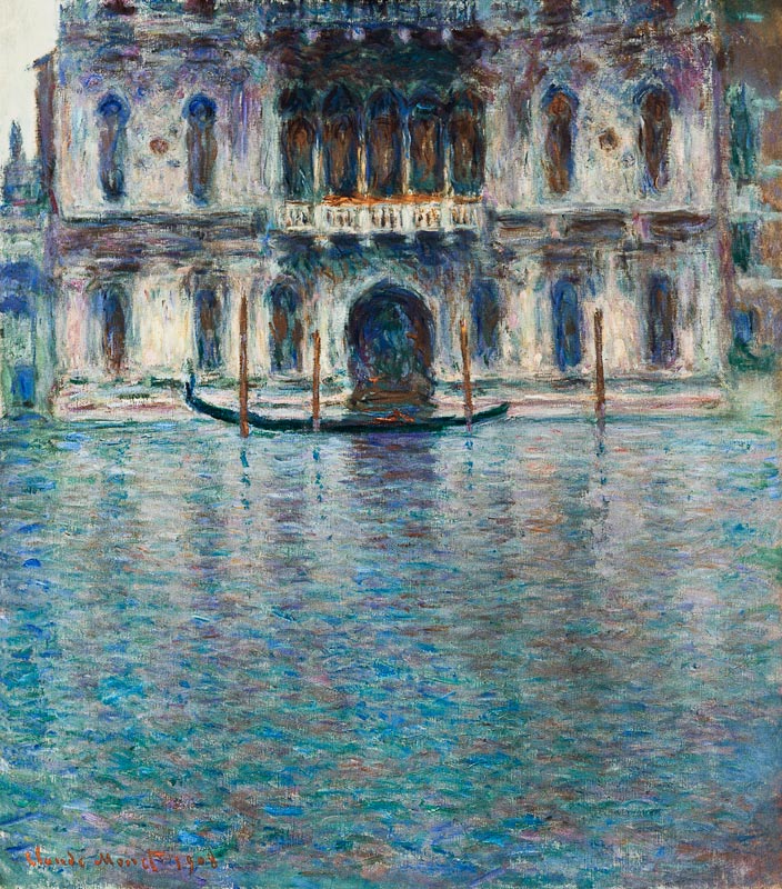 Contarini Palace, Venice from Claude Monet