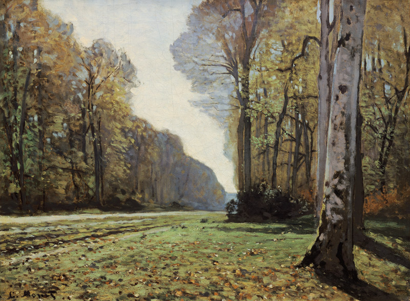 Pave de Chailly, Forest de Fontainebleau from Claude Monet