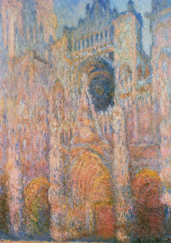 Rouen Cathedral from Claude Monet