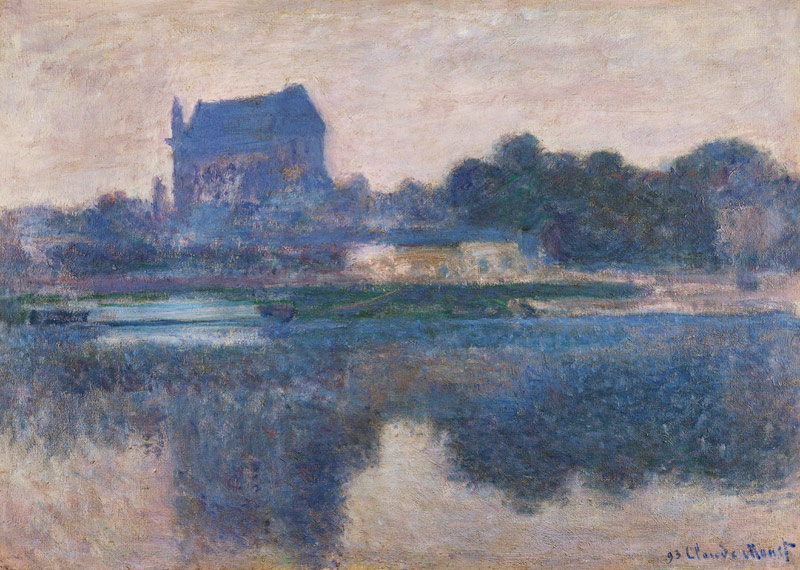 The Church of Vernon, Brouillard from Claude Monet