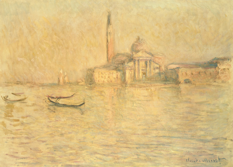 Venice, San Giorgio Maggiore from Claude Monet