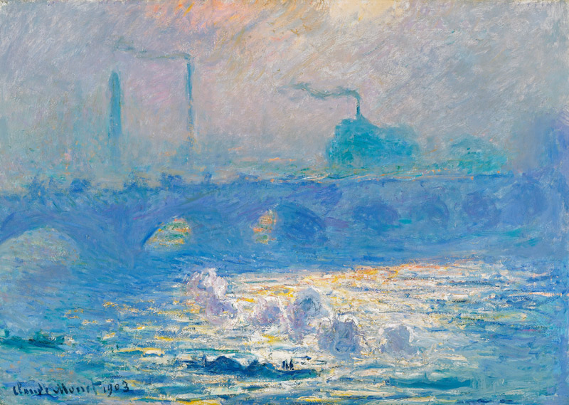 Waterloo Bridge from Claude Monet