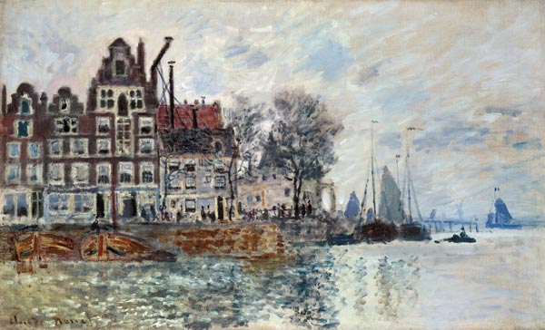 View of Amsterdam (Het Kamperhoofd) from Claude Monet