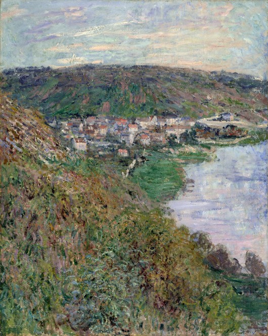 View of Vétheuil from Claude Monet