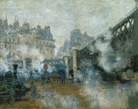 Saint-Lazare Station #3 from Claude Monet