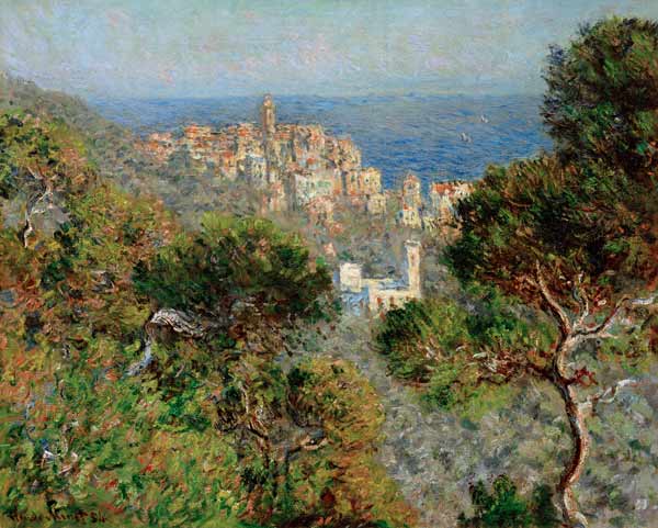 View of Bordighera from Claude Monet