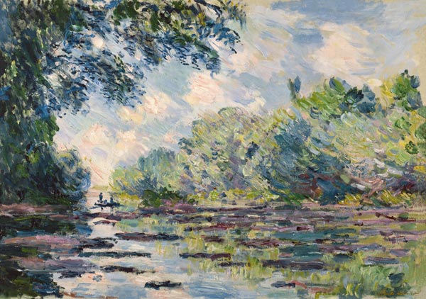 The Seine at Giverny from Claude Monet