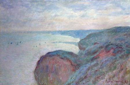 Cliffs near Dieppe from Claude Monet