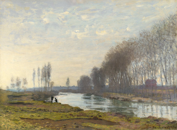 The Petit Bras of the Seine at Argenteuil from Claude Monet